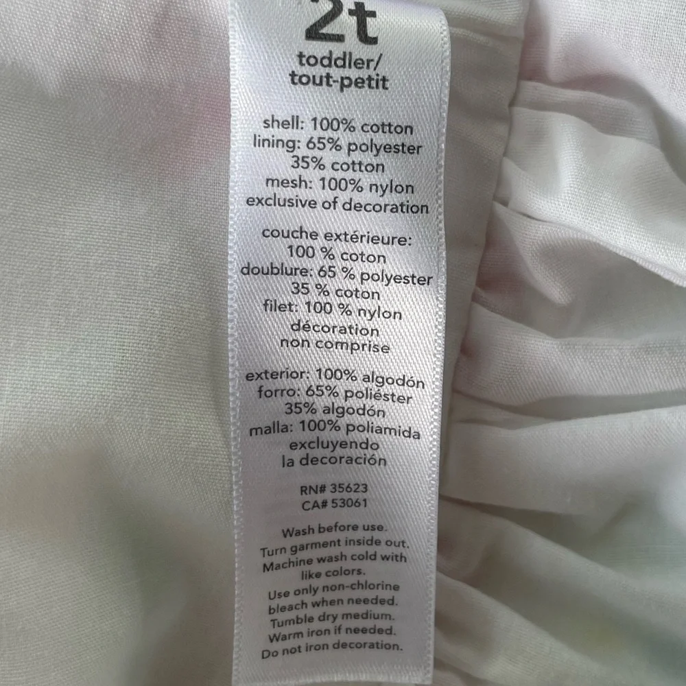 Carter’s Toddler Girl Stripped Dress Sz 2T